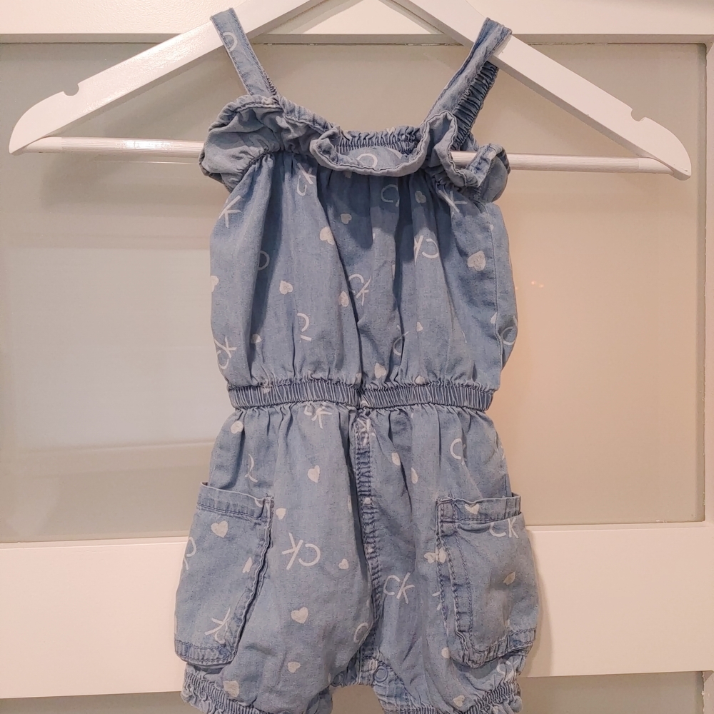 Calvin Klein Denim Romper